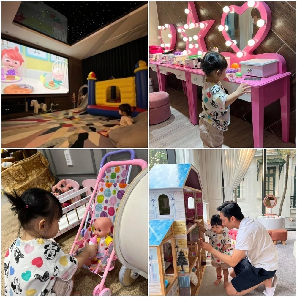 Phòng ngủ con sao Việt (2): Nhìn phòng riêng của con gái Cường Đô la, biết ngay mức độ coi trọng giáo dục của gia đình như thế nào - Ảnh 10.