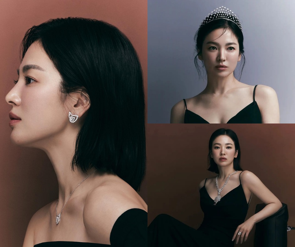 Song Hye Kyo - Han So Hee cùng mặc váy đen: Đàn chị quá an toàn đến nỗi nhàm chán, cô em lấn át với vẻ 'tắc kè hoa'  - Ảnh 2.