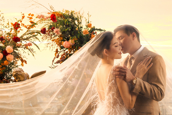 Sát đám cưới Linh Rin - Phillip Nguyễn: Câu nói ngọt lịm của chú rể khiến ai cũng ghen tị với cô dâu - Ảnh 3.