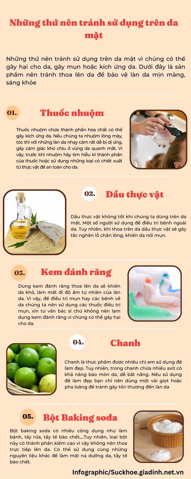 Những thứ nên tránh sử dụng trên da mặt - Ảnh 1.