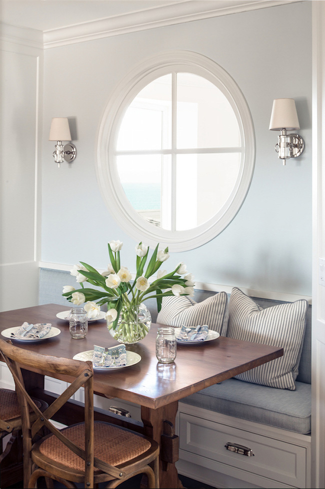 29 mẫu bàn ghế ăn khiến phòng ăn nhà bạn từ nhỏ hóa rộng thênh thang - Ảnh 10.