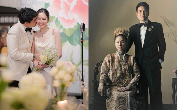 Ảnh đám cưới của Hoa hậu chuyển giới đẹp nhất Thái Lan - Nong Poy: Cô dâu đeo 5 kg vàng