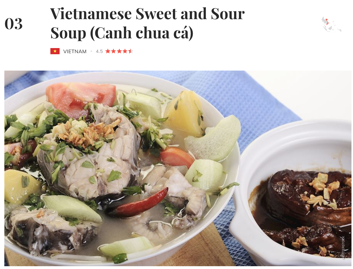 Canh chua cá Việt Nam lọt Top ngon nhất thế giới - Ảnh 1.
