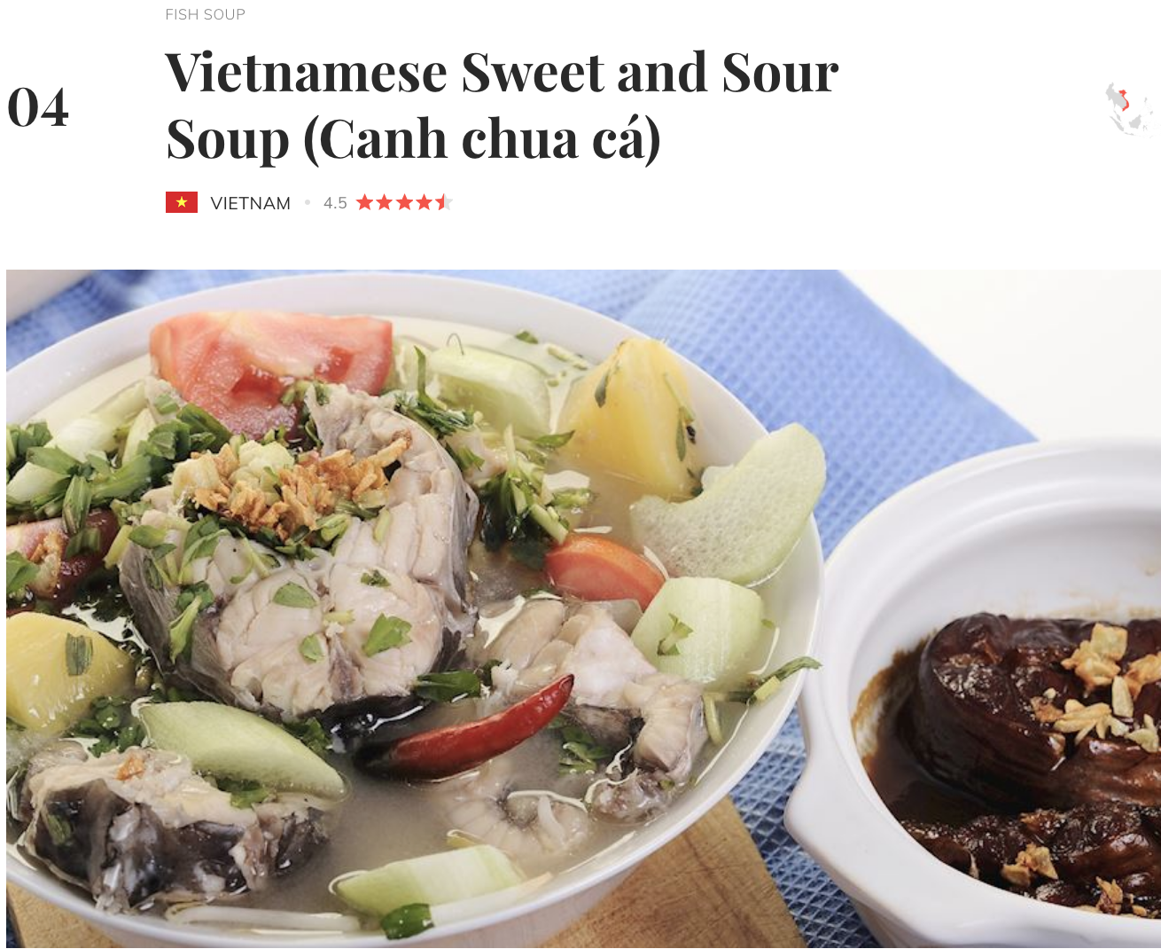 Canh chua cá Việt Nam lọt Top ngon nhất thế giới - Ảnh 2.