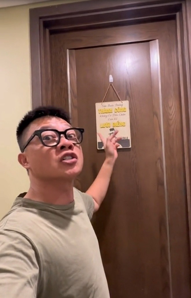 &quot;Đột nhập&quot; căn hộ của BTV đông con Trần Quang Minh, thứ treo trước cửa khiến tất cả mọi người phải chú ý - Ảnh 5.