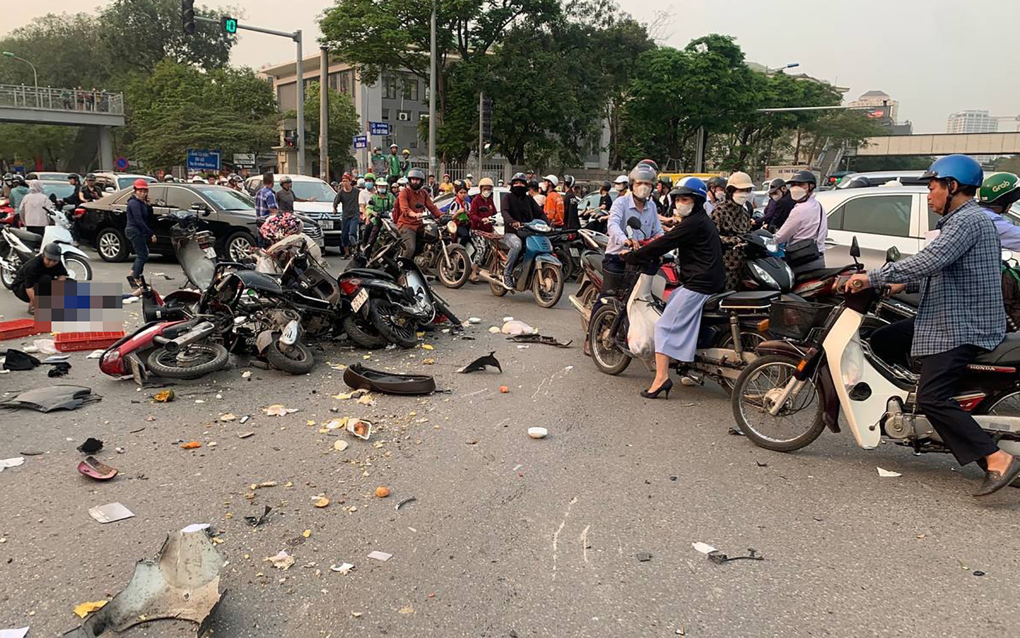 Thông tin mới nhất vụ tài xế xe ô tô gây tai nạn liên hoàn tại Hà Nội