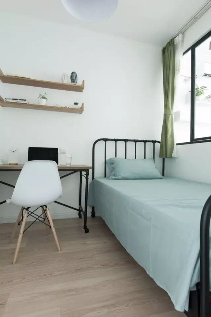 49m² vẫn tươm tất cho 2 phòng ngủ và cuộc sống không thể tuyệt vời hơn khi cải tạo từ căn hộ cũ kỹ - Ảnh 9.