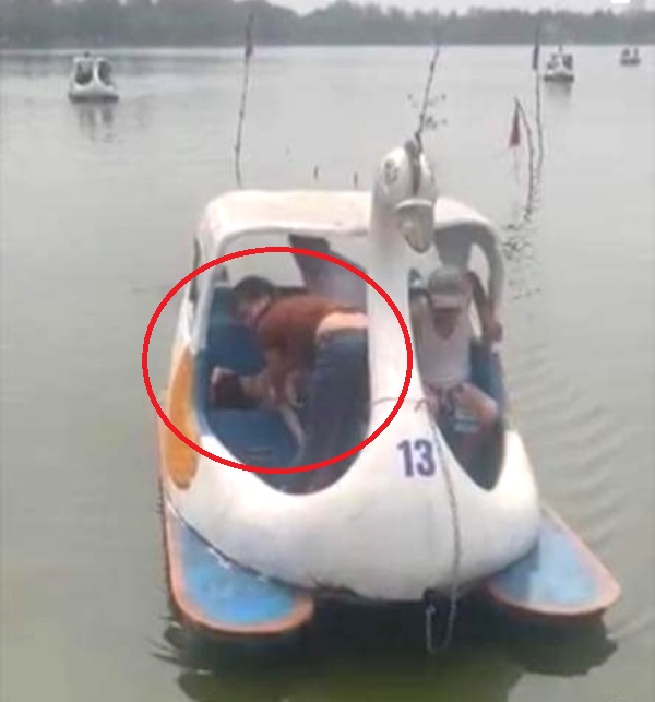 Hải Dương: Chìm thuyền thiên nga trên hồ Bạch Đằng, bé gái 7 tuổi đuối nước tử vong - Ảnh 1.