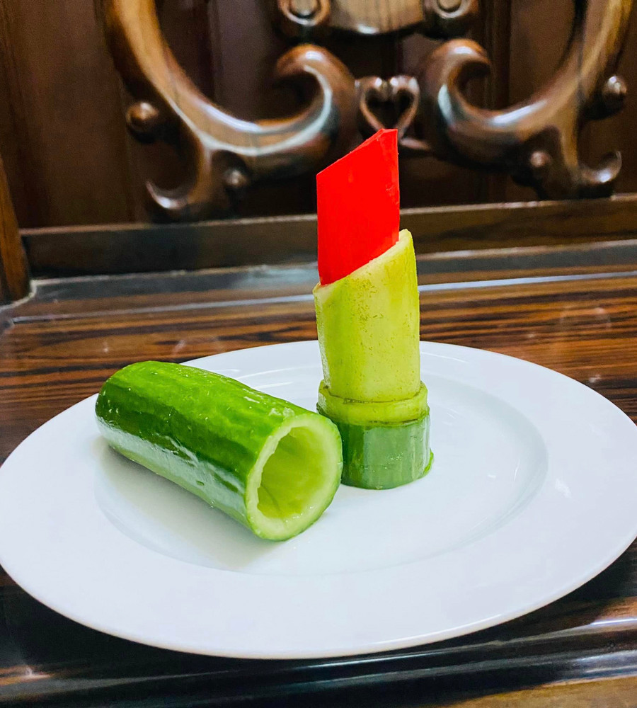 Đã mắt ngắm những bức tranh từ đồ ăn của người phụ nữ Hải Phòng - Ảnh 12. Đã mắt ngắm những bức tranh từ đồ ăn của người phụ nữ Hải Phòng - Ảnh 12.