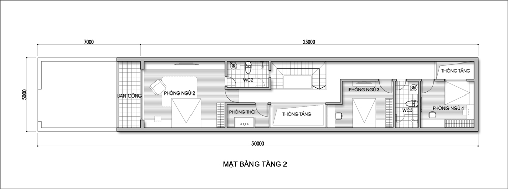 Tư vấn thiết kế và bố trí nội thất cho nhà ống có độ dài 30 mét - Ảnh 2.