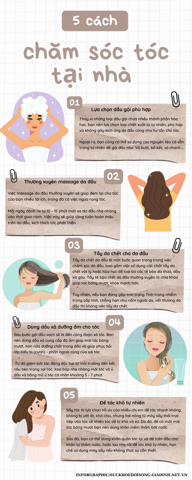 5 cách chăm sóc tóc tại nhà đơn giản nhưng hữu hiệu - Ảnh 1.