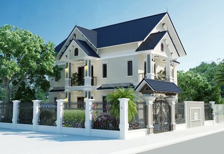 Những mẫu nhà 2 tầng mái thái ở nông thôn khó rời mắt - Ảnh 3. Những mẫu nhà 2 tầng mái thái ở nông thôn khó rời mắt - Ảnh 3.