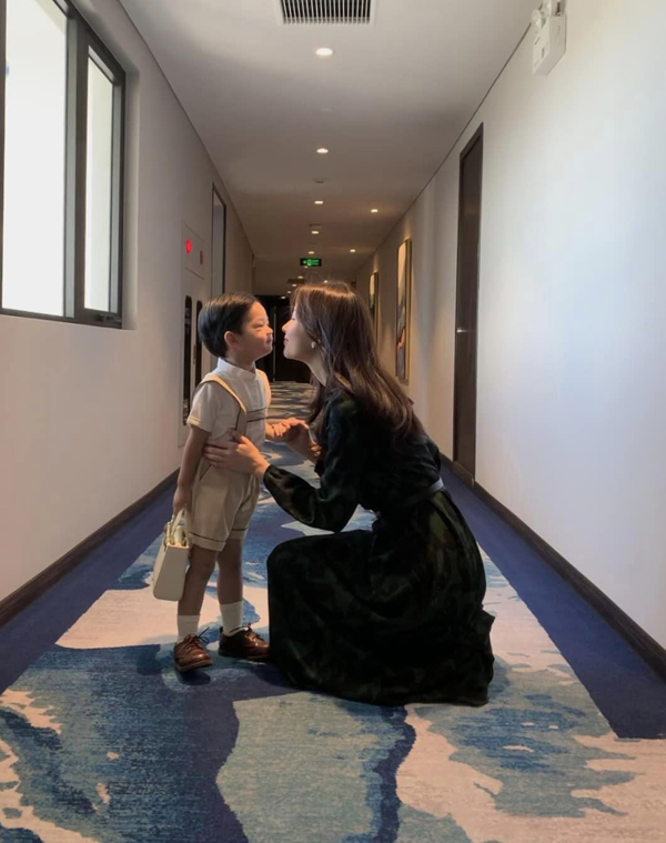 Con trai Hoa hậu Đặng Thu Thảo phổng phao tuổi lên 3, phiên bản nhí của bố - Ảnh 7.
