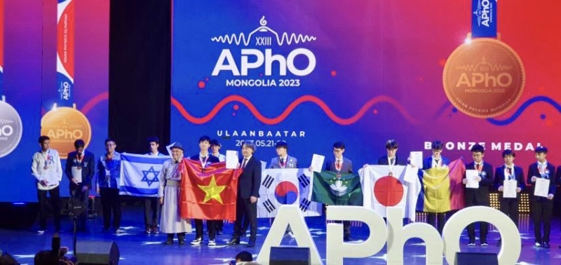 Học sinh Việt Nam đoạt giải tại Olympic vật lý châu Á - Thái Bình Dương 2023 - Ảnh 2.