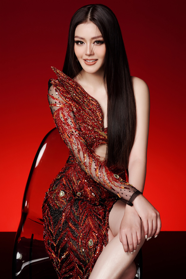 Vẻ đẹp hút hồn của Á hậu quê Sóc Trăng 'nối gót' Kim Duyên đi chinh chiến ở 'Miss Supranational 2023' - Ảnh 3.