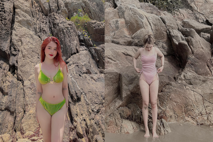 Vợ, bạn gái cầu thủ Việt đọ dáng nóng bỏng với bikini - Ảnh 6. Vợ, bạn gái cầu thủ Việt đọ dáng nóng bỏng với bikini - Ảnh 6.