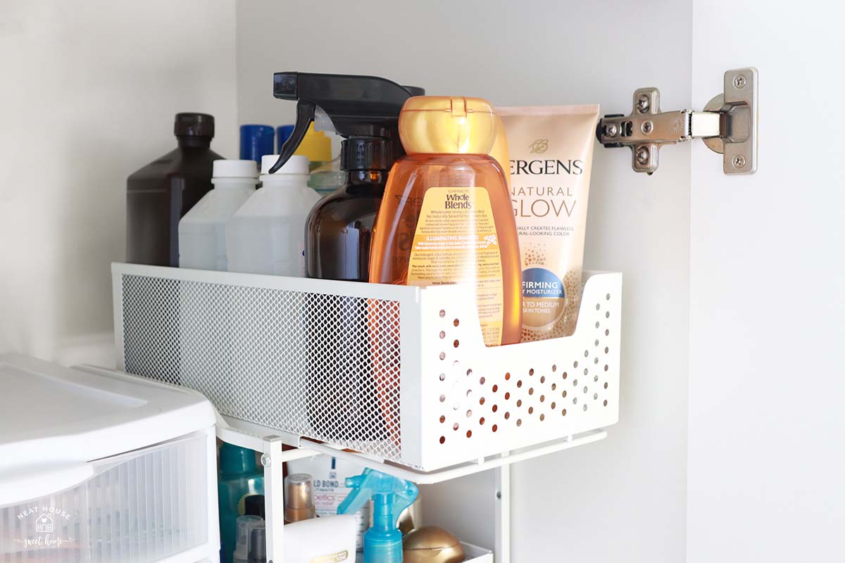 Bỏ túi 5 cách sắp xếp đồ chăm sóc tóc bên trong nhà tắm ngăn nắp, gọn gàng  - Ảnh 4.