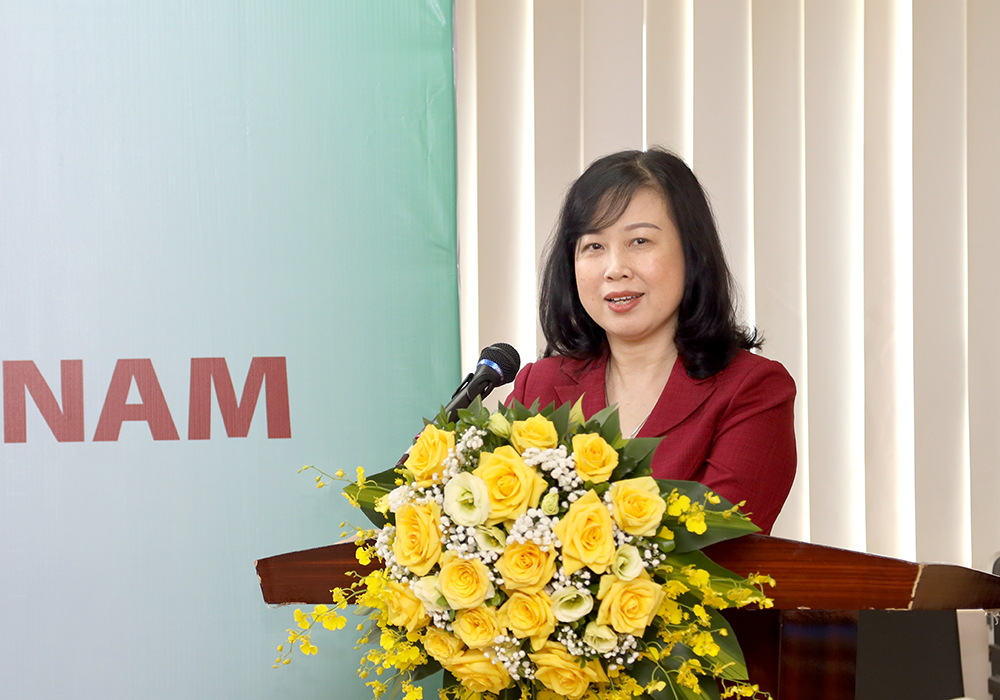 Bộ trưởng Bộ Y tế Đào Hồng Lan thăm, chúc mừng Báo Sức khoẻ & Đời sống nhân kỷ niệm Ngày Báo chí Cách mạng Việt Nam - Ảnh 3. Bộ trưởng Bộ Y tế Đào Hồng Lan thăm, chúc mừng Báo Sức khoẻ & Đời sống nhân kỷ niệm Ngày Báo chí Cách mạng Việt Nam - Ảnh 3.