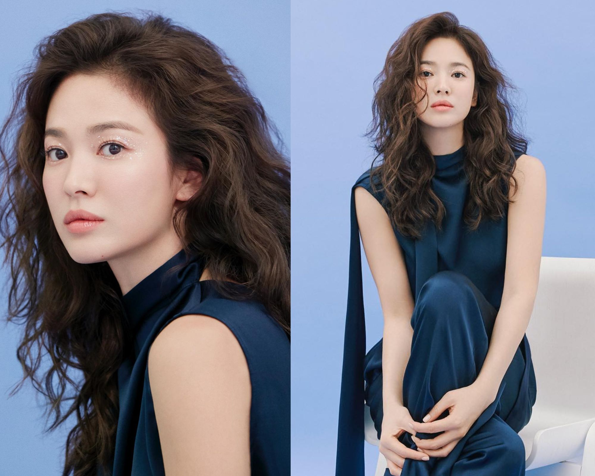 4 kiểu tóc xoăn sang trọng, không cộng tuổi của Song Hye Kyo - Ảnh 3.