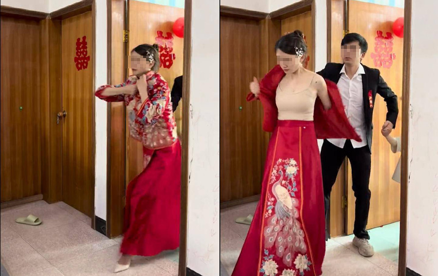 Phát hiện bí mật của chú rể, cô dâu cởi váy cưới bỏ về - Ảnh 1. Phát hiện bí mật của chú rể, cô dâu cởi váy cưới bỏ về - Ảnh 1.