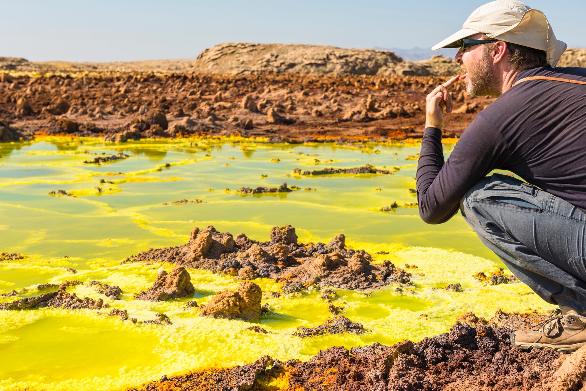 Suối địa nhiệt Dallol: Kỳ quan độc đáo có một không hai trên Trái đất, đẹp nhưng chẳng ai dám bén mảng lại gần - Ảnh 2.