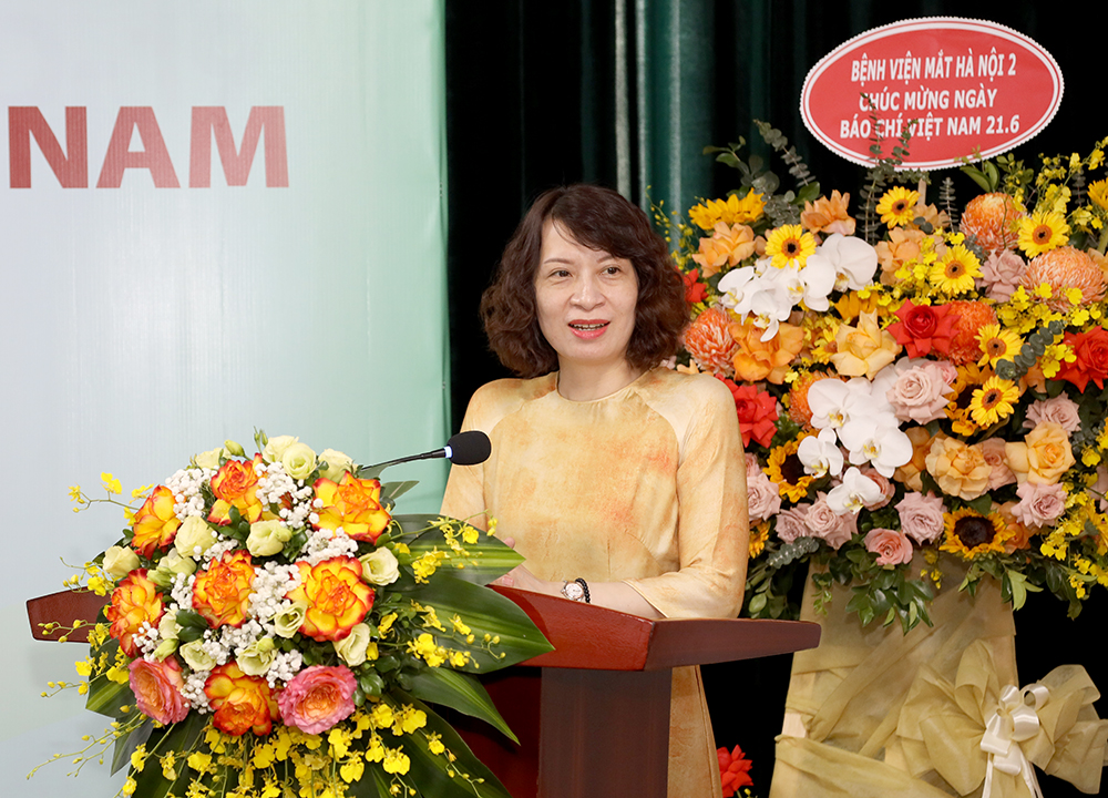 Thứ trưởng Nguyễn Thị Liên Hương: Báo Sức khỏe & Đời sống phát huy mô hình đa phương tiện để lan tỏa nhiều hơn các thông tin về ngành y tế - Ảnh 3. Thứ trưởng Nguyễn Thị Liên Hương: Báo Sức khỏe & Đời sống phát huy mô hình đa phương tiện để lan tỏa nhiều hơn các thông tin về ngành y tế - Ảnh 3.