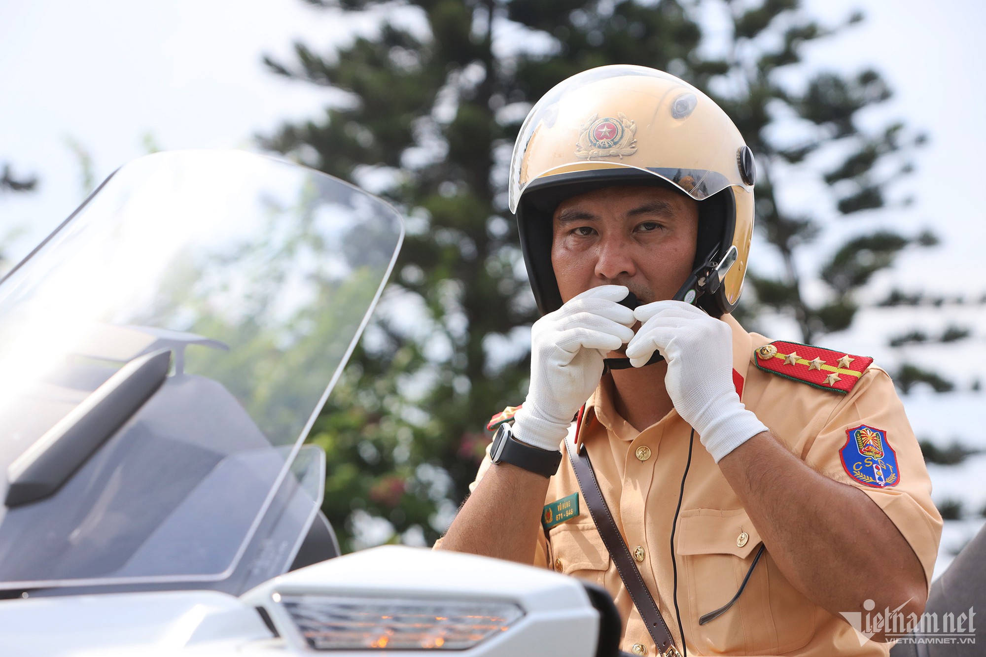 Dàn siêu mô tô của lực lượng CSGT sẽ dẫn đoàn Tổng thống Hàn Quốc thăm Việt Nam - Ảnh 4.