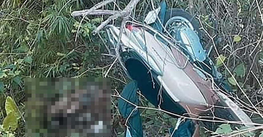 Nam thanh niên tử vong bất thường bên xe máy ở Phú Thọ