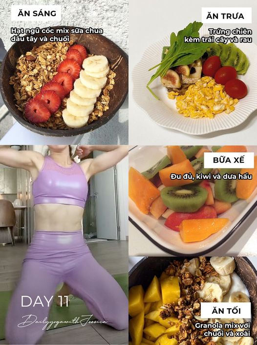 Cô giáo yoga của Hồ Ngọc Hà gây tranh cãi với clip &quot;chỉ ăn rau không ăn cơm&quot;, hé lộ thực đơn giảm cân 14 ngày siêu hot - Ảnh 17.