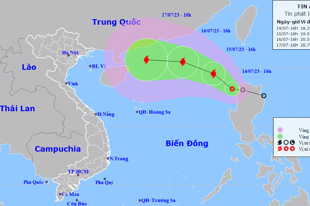 Áp thấp nhiệt đới vào Biển Đông, khả năng mạnh lên thành bão số 1 - Ảnh 2.