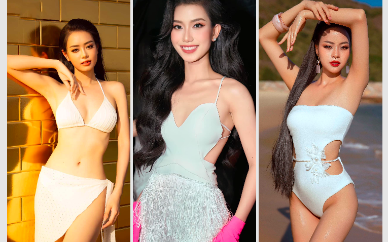 Em gái của "bản sao Hà Tăng" cạnh tranh Người đẹp biển tại Miss World Vietnam 2023
