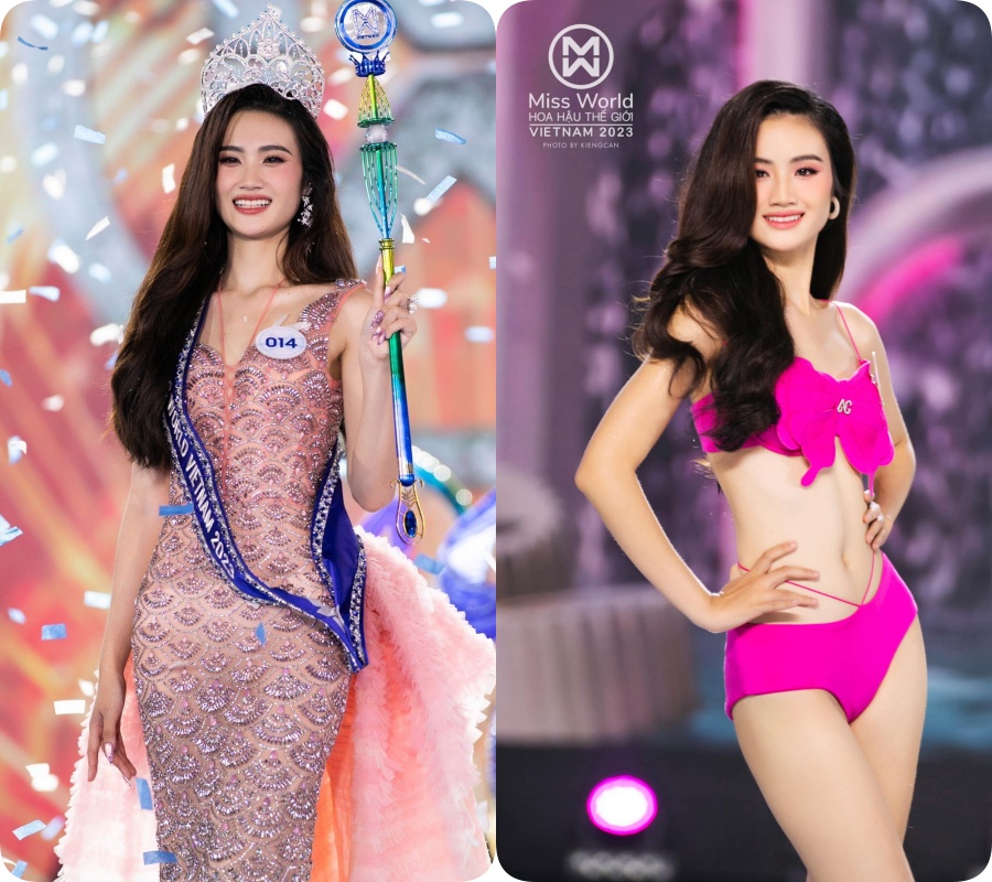 Trước khi đăng quang, tân Miss World Việt Nam Huỳnh Nhi từng có nhược điểm nhan sắc  - Ảnh 1.