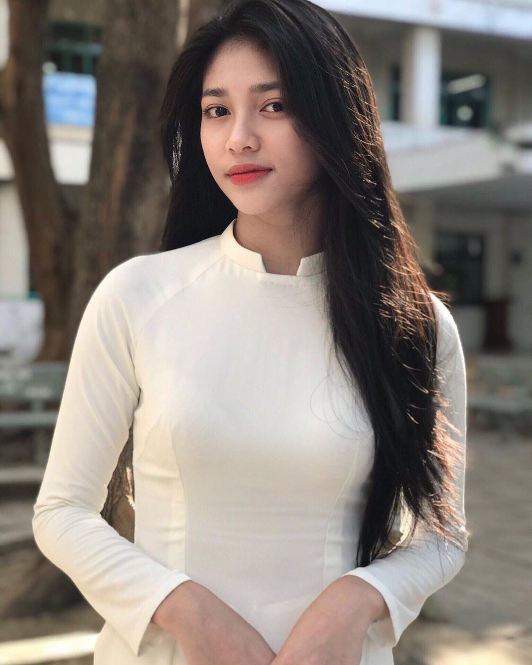 Mặt mộc của &Aacute; hậu Thế giới Việt Nam 2023 được khen đẹp hơn trang điểm - Ảnh 12.