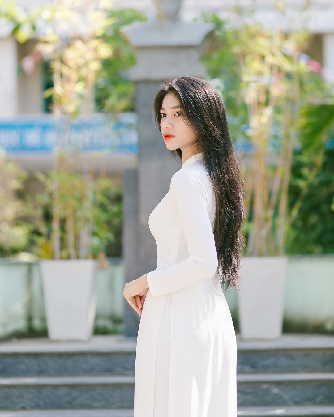 Mặt mộc của &Aacute; hậu Thế giới Việt Nam 2023 được khen đẹp hơn trang điểm - Ảnh 10.