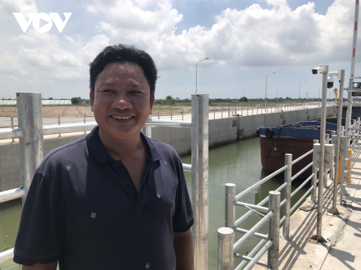 Chính thức thông kênh nối Đáy - Ninh Cơ hơn 100 triệu USD cho tàu qua lại - Ảnh 4.