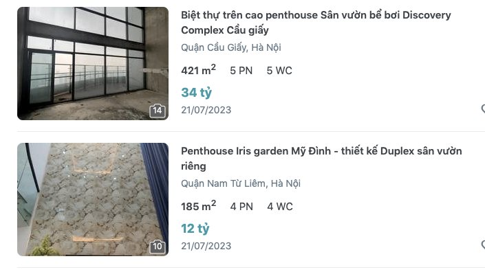 “Giật mình” với giá penthouse chạm mốc hơn nửa tỷ đồng/m2, đầu tư 5 năm vẫn lãi gấp 2 lần - Ảnh 3.