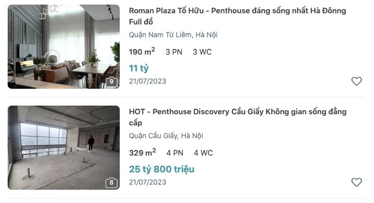 “Giật mình” với giá penthouse chạm mốc hơn nửa tỷ đồng/m2, đầu tư 5 năm vẫn lãi gấp 2 lần - Ảnh 2.