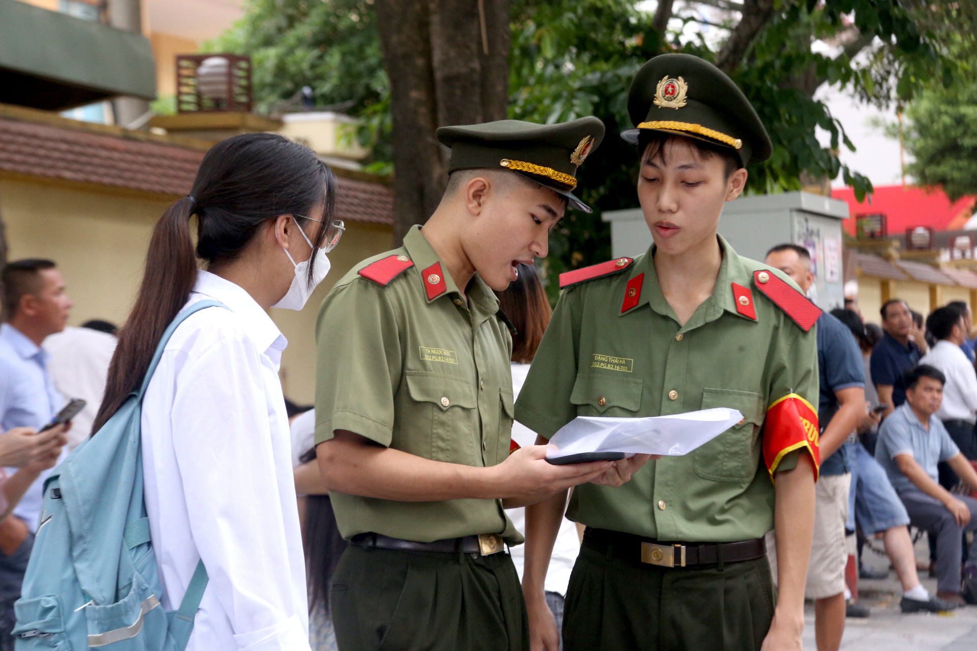 16.000 thí sinh làm bài thi đánh giá năng lực của Bộ Công an - Ảnh 2.