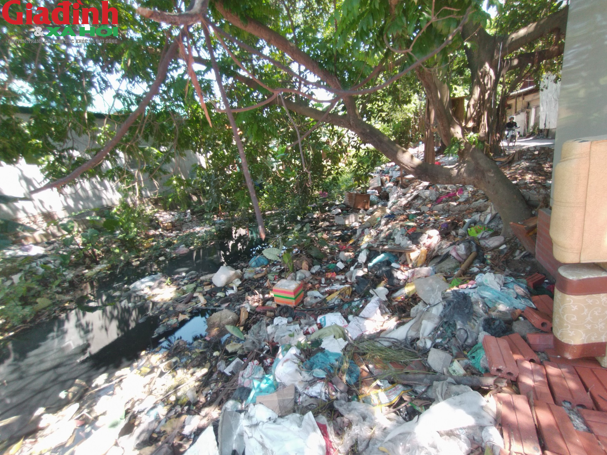 Hà Nội: Người dân 'ngợp' vì con ngõ ngập tràn toàn rác - Ảnh 8.