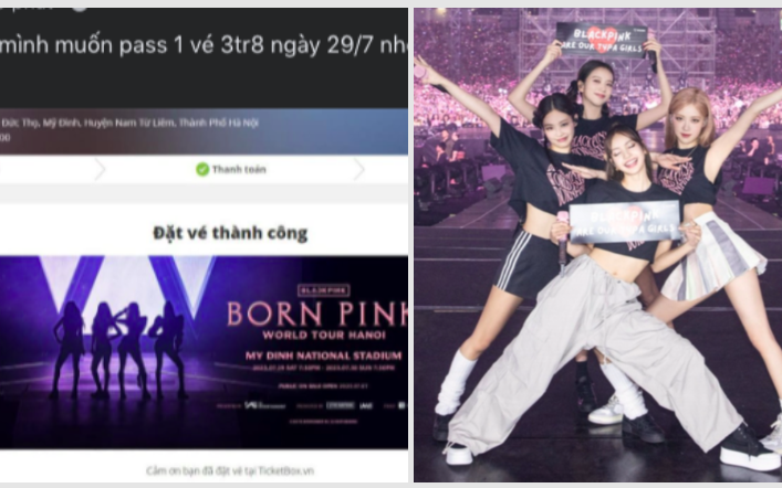 "Cháy" vé VIP concert BlackPink, các diễn đàn xôn xao rao bán lại