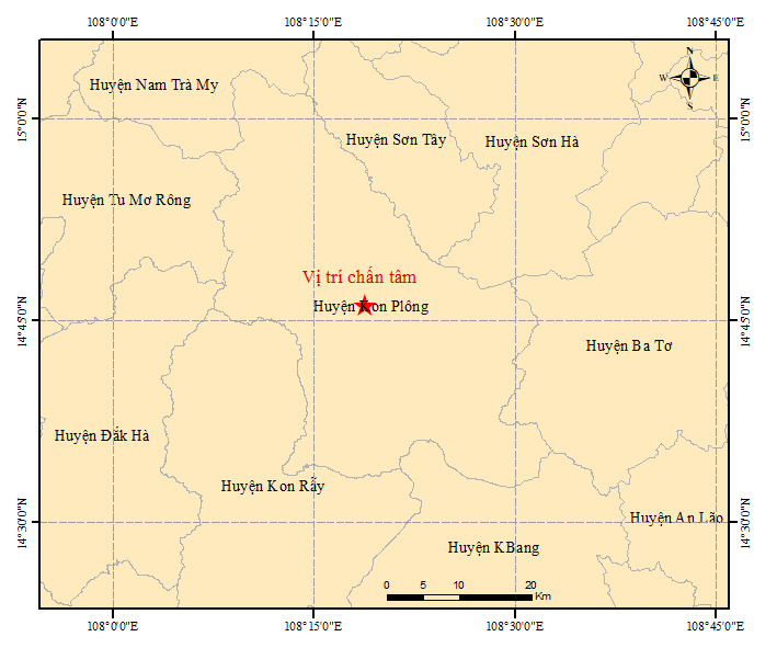 Kon Tum liên tiếp xảy ra 6 trận động đất trong vòng 45 phút - Ảnh 3.