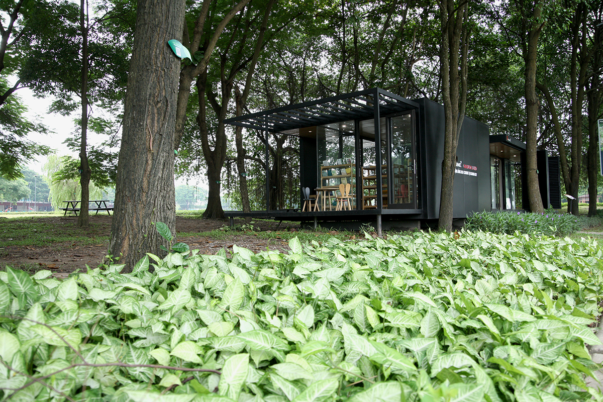 Khám phá thư viện sách độc đáo nằm giữa không gian xanh thiên nhiên tại Hà Nội - Ảnh 10.