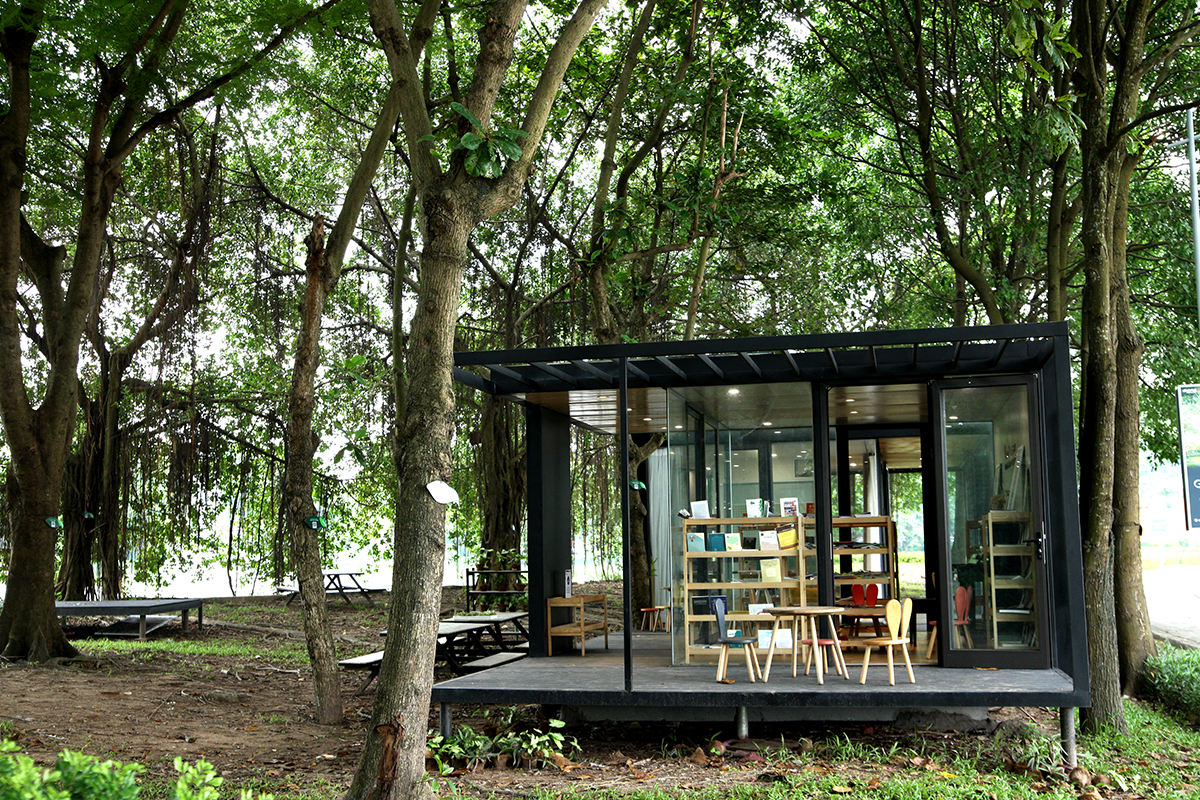 Khám phá thư viện sách độc đáo nằm giữa không gian xanh thiên nhiên tại Hà Nội - Ảnh 11.
