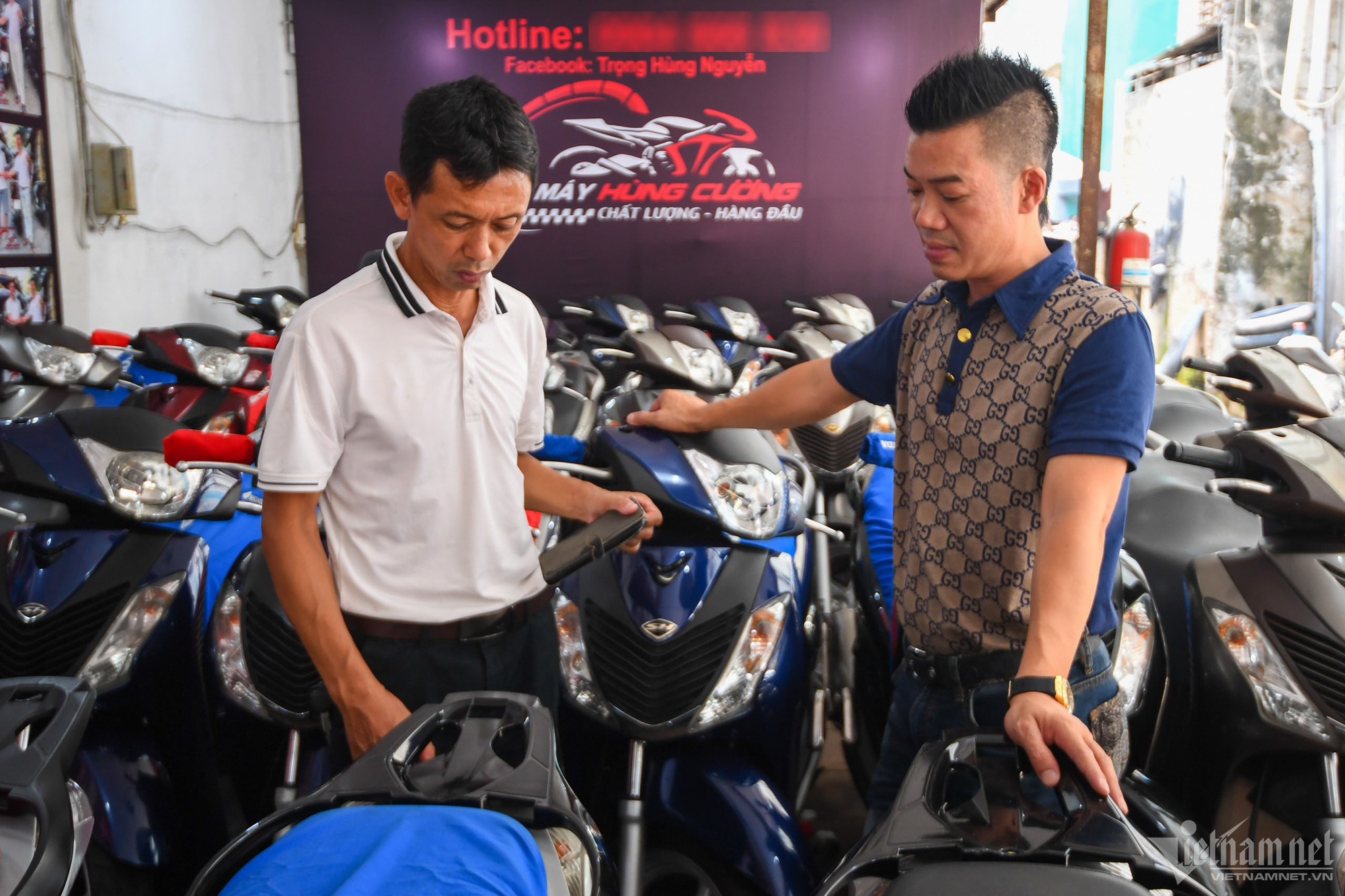 Xe m&aacute;y biển đẹp của d&acirc;n bu&ocirc;n chợ Ch&ugrave;a H&agrave; ế kh&aacute;ch - Ảnh 6.