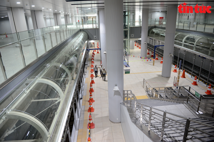 TP Hồ Chí Minh: Chạy thử nghiệm toàn tuyến Metro số 1 vào ngày 29/8 - Ảnh 1. TP Hồ Chí Minh: Chạy thử nghiệm toàn tuyến Metro số 1 vào ngày 29/8 - Ảnh 1.