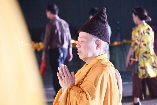 Hàng trăm tăng, ni sinh tham gia đại lễ Vu Lan tại Học viện Phật giáo Việt Nam - Ảnh 3.
