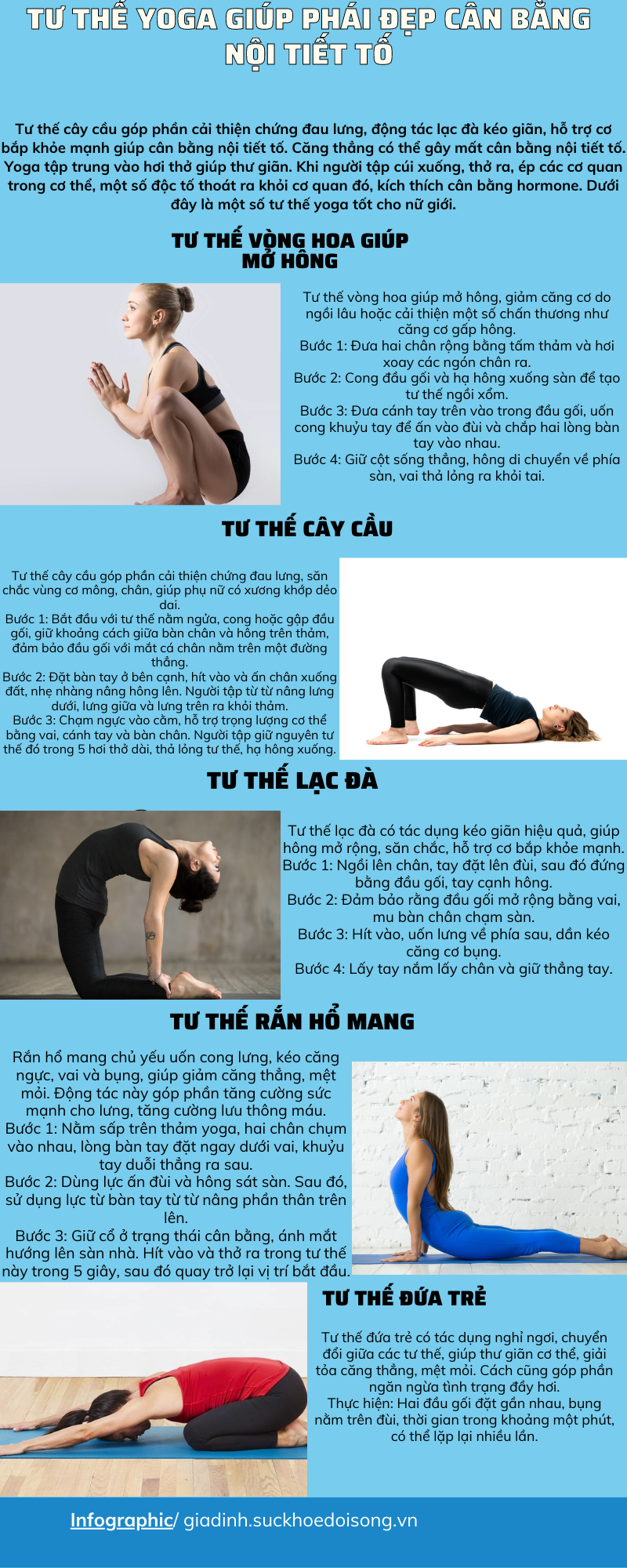 Tư thế yoga giúp phái đẹp cân bằng nội tiết tố - Ảnh 1.