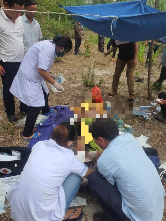 Cụ &ocirc;ng ở Quảng Nam tử vong khi đốt r&aacute;c - Ảnh 1.