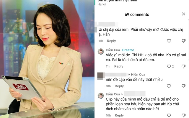 Biên tập viên VTV lên tiếng về việc đóng tiểu phẩm &quot;khịa&quot; Hoa hậu Ý Nhi - Ảnh 1.