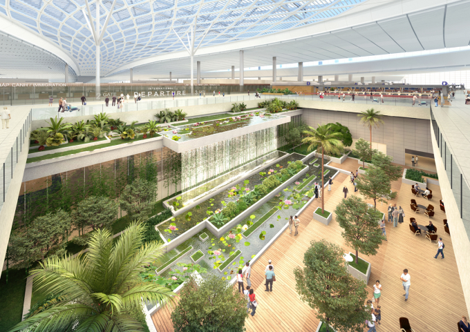 Soi thiết kế 'khủng' 2 nhà ga 53.000 tỷ ở Sân bay Long Thành và Tân Sơn Nhất mới khởi công - Ảnh 11.